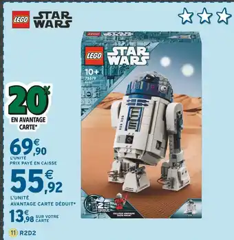 Intermarché LEGO R2D2 offre