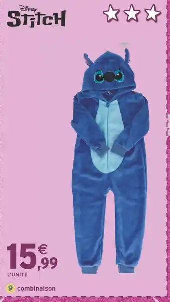 Intermarché STITCH Combinaison offre