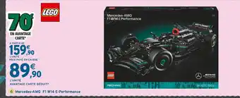 Intermarché LEGO Mercedes-amg f1 w14 e-performance offre