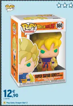 Intermarché Pop Pop Goku Dragon Ball Z offre