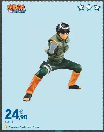 Intermarché NARUTO Figurine Rock Lee offre