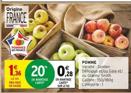 Intermarché Golden Delicious offre