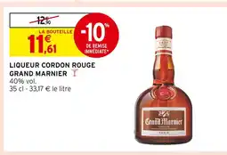 Intermarché GRAND MARNIER Liqueur cordon rouge offre