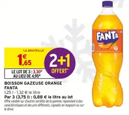 Intermarché FANTA Boisson gazeuse orange offre