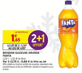 Intermarché FANTA Boisson gazeuse orange offre