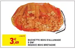 Intermarché NEGOCE BOIS BRETAGNE Buchette bois d'allumage offre