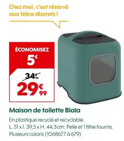 Truffaut Maison de toilette Biala offre