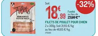 Botanic Bubimex Filets de poulet pour chien offre