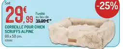 Botanic Scruffs Corbeille pour chien Alpine offre