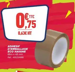 Bureau Vallée Adhésif d'emballage Eco Havane offre