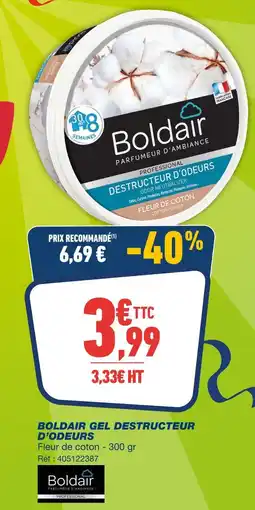Bureau Vallée Gel destructeur d'odeurs Fleur de coton offre