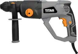 Brico Dépôt Titan - marteau perforateur sds + electrique 1050w + accessoires offre