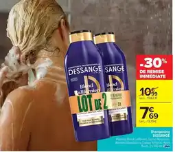 Carrefour Dessange - shampooing offre