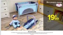 Carrefour Cosy - mon poupon voyage offre