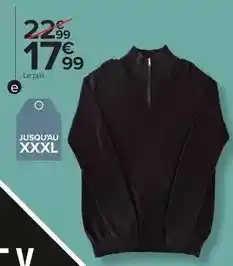 Carrefour Pull femme offre