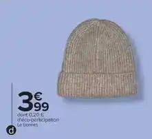 Carrefour Le bonnet offre