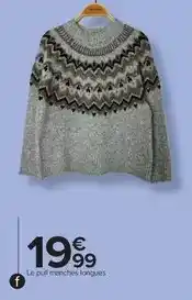 Le pull manches longues