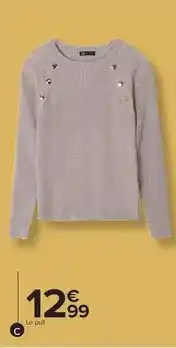 Carrefour Pull femme offre