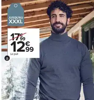 Carrefour Le pull offre