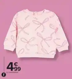 Carrefour Sweatshirt offre