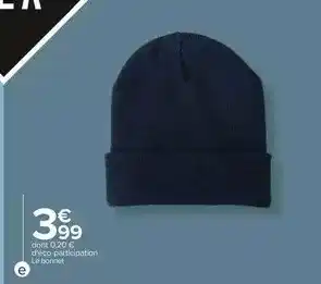 Carrefour Le bonnet offre