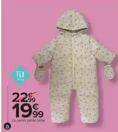 Carrefour Tex - combi pilote bebe offre