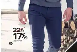 Carrefour Pantalon garçon offre