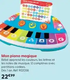 La Grande Récré T mimi - mon piano magique offre