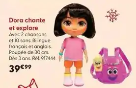 La Grande Récré Spin master - dora chante et explore offre