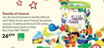 La Grande Récré Vilac - touche et trouve offre