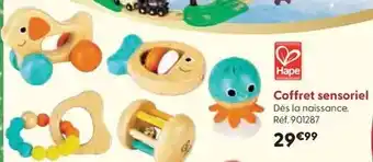 La Grande Récré Hape - coffret sensoriel offre