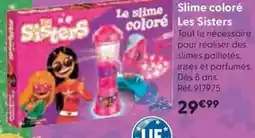 La Grande Récré Bamboo édition - slime coloré les sisters offre