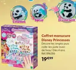 La Grande Récré Aquabeads - coffret manucure disney princesses offre