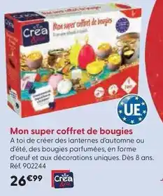La Grande Récré Crea & cie - mon super coffret de bougies offre