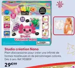 La Grande Récré Creative kids - studio création nano offre