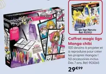 La Grande Récré Lansay - coffret magic lign manga chibi offre