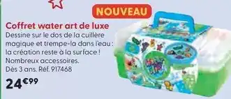 La Grande Récré Silverlit - coffret water art de luxe offre