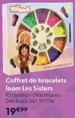 La Grande Récré Bamboo édition - coffret de bracelets loom les sisters offre