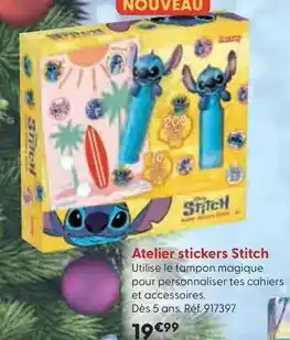 La Grande Récré Lansay - atelier stickers stitch offre