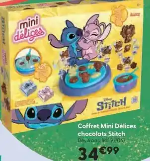 La Grande Récré Lansay - coffret mini délices chocolats stitch offre