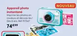 La Grande Récré Canal toys - appareil photo instantané offre