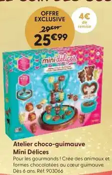 La Grande Récré Lansay - atelier choco-guimauve mini délices offre