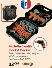 La Grande Récré Smoby - mallette à outils offre