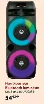 La Grande Récré I dance - haut-parleur bluetooth lumineux offre