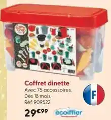 La Grande Récré Écoiffier - coffret dinette offre