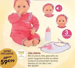 La Grande Récré Corolle - lila chérie offre