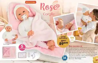 La Grande Récré Corolle - rose nouveau-né offre
