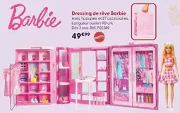La Grande Récré Mattel - dressing de rêve barbie offre