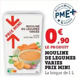 Hyper U Mouline de legumes varies prix mini offre