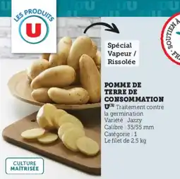 Hyper U Pomme de terre de consommation u offre